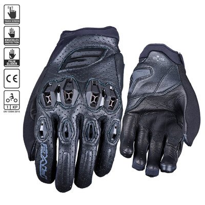 Five Stunt EVO 2 Leather Gloves-mens road gear-Motomail - New Zealand's Motorcycle Superstore