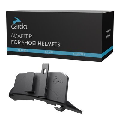 Cardo Adapter for Shoei Gen 2 Helmets (Neotec II, GT-Air II, J-Cruise II)-clamp kits-Motomail - New Zealand's Motorcycle Superstore