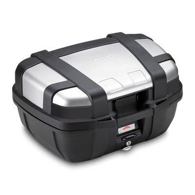 Givi Trekker Monokey 52L Top Box - Silver-luggage-Motomail - New Zealands Motorcycle Superstore