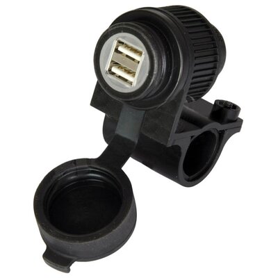 Oxford USB Dual Socket-accessories and tools-Motomail - New Zealands Motorcycle Superstore