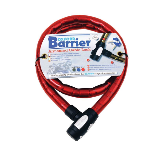 Oxford Barrier Armoured Cable lock