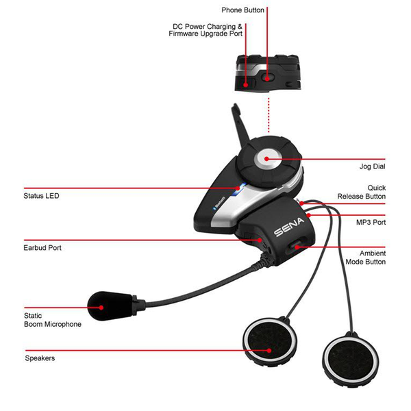 Sena 20S Bluetooth Headset Dual Pack - Electronics & Mounts