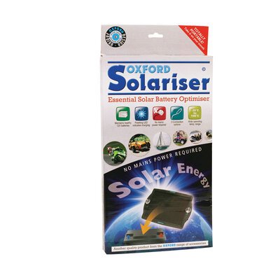 Oxford Solariser Solar Panel Battery Maintainer-accessories and tools-Motomail - New Zealands Motorcycle Superstore